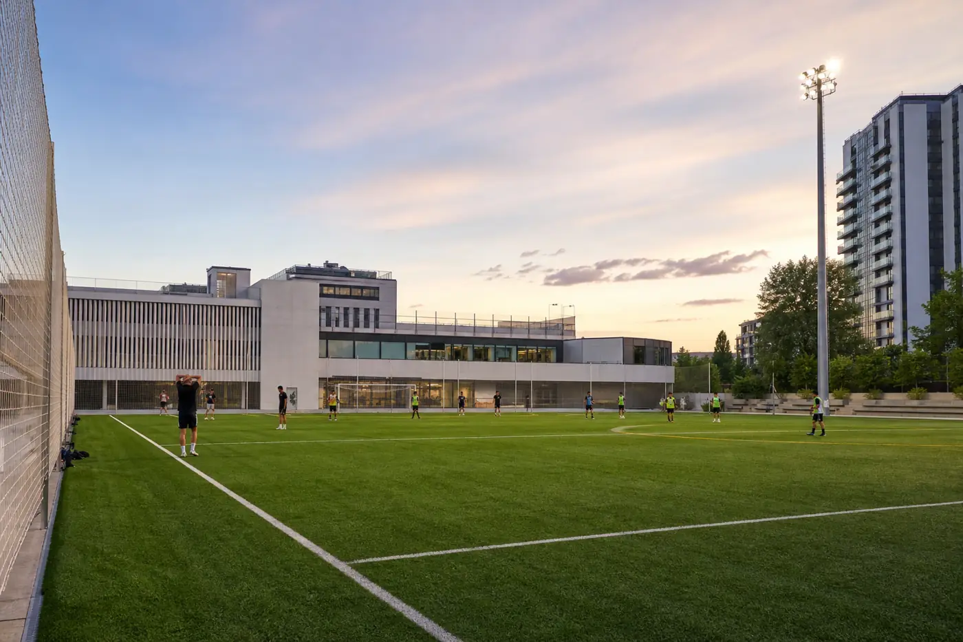 Campo de fútbol Madrid Río Arena
